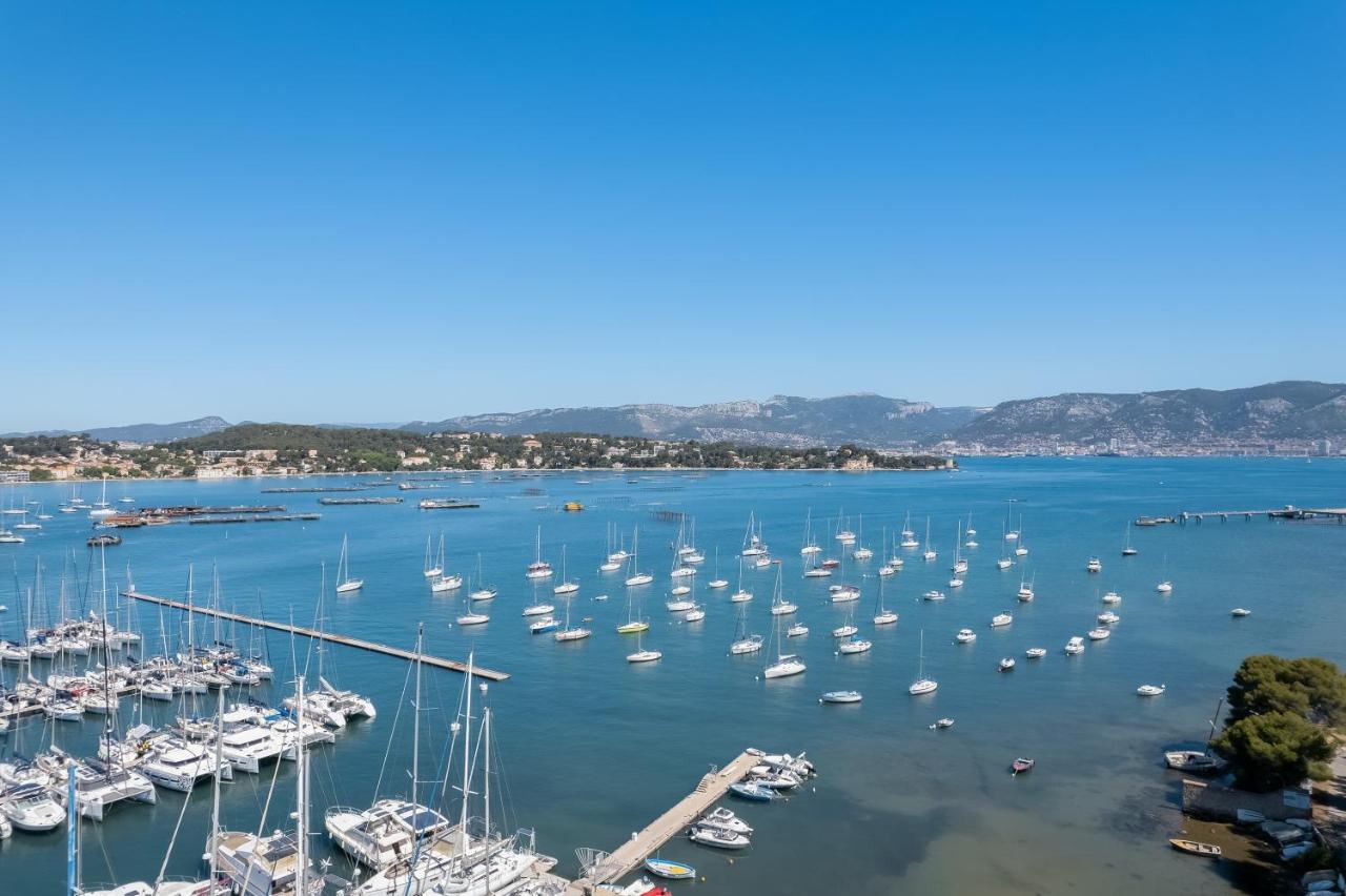 Superbe appartement bord de mer Saint-Mandrier-sur-Mer Extérieur photo